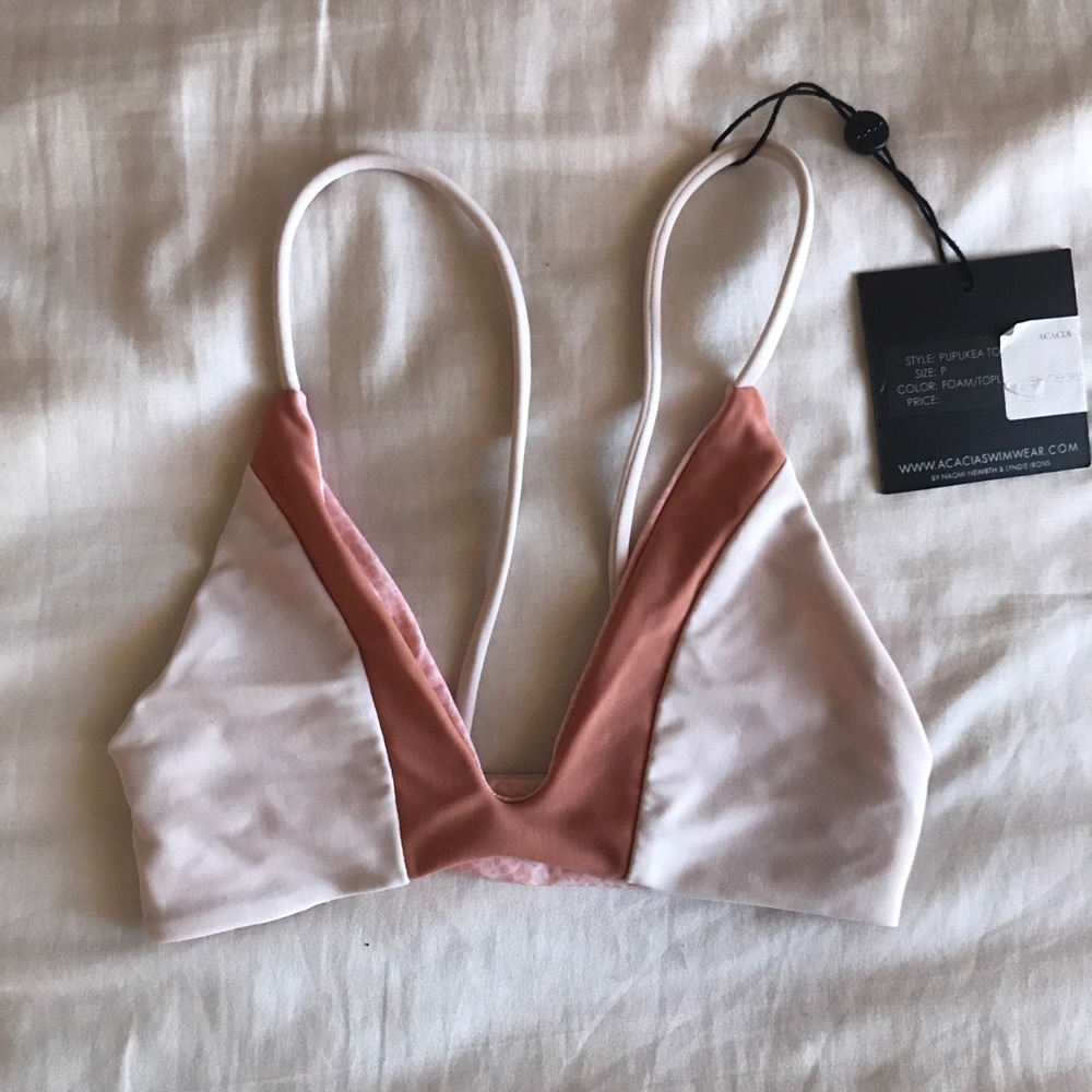 acacia pupukea top in foam/topless
